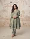 Aadhya By Aashirwad Mor Bagh Shimmer Silk Readymade Suits Exporters In India
